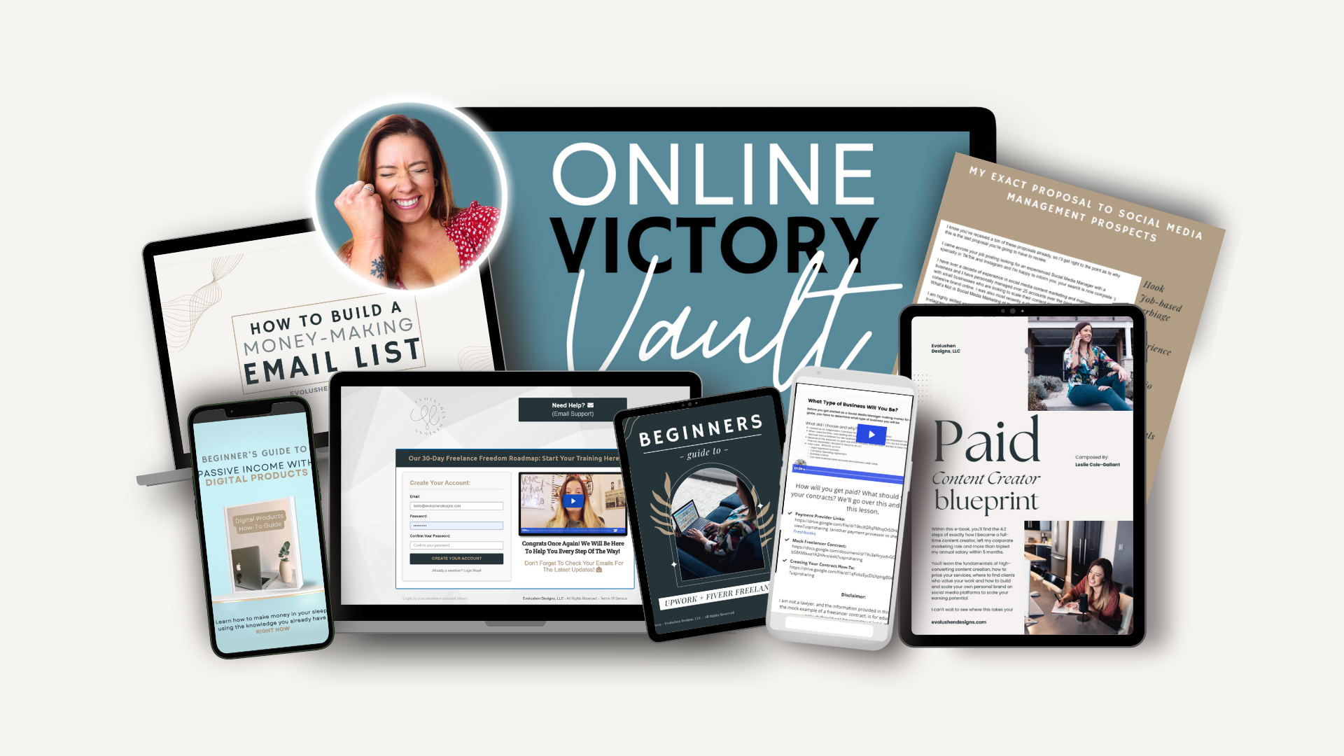 Email sign-up background